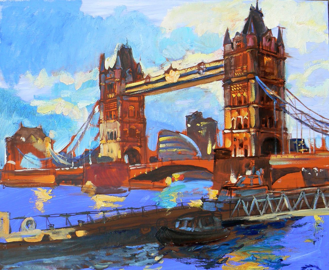 картина «Лондон, Тауерский мост»